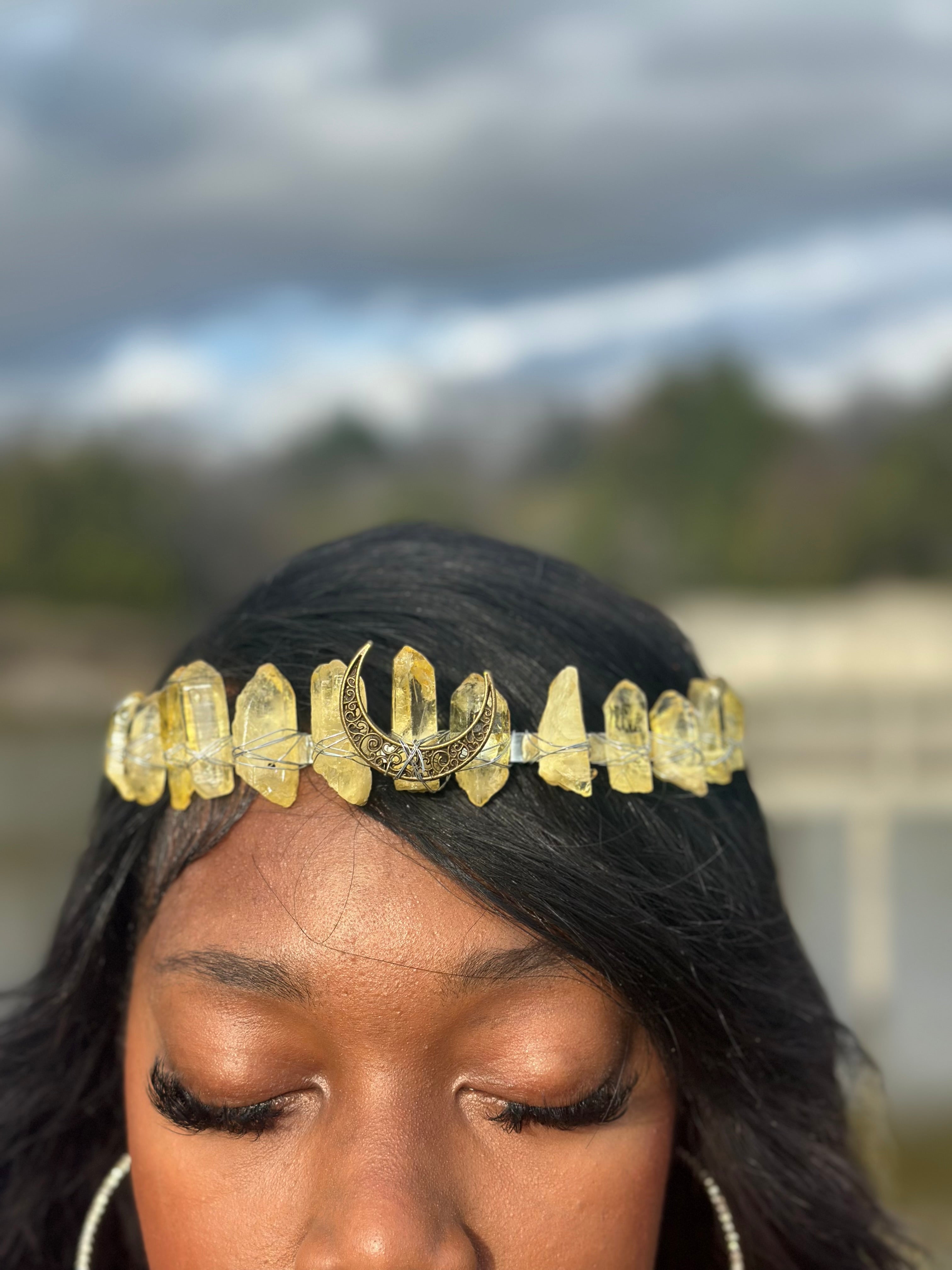 Citrine Goddess Crown